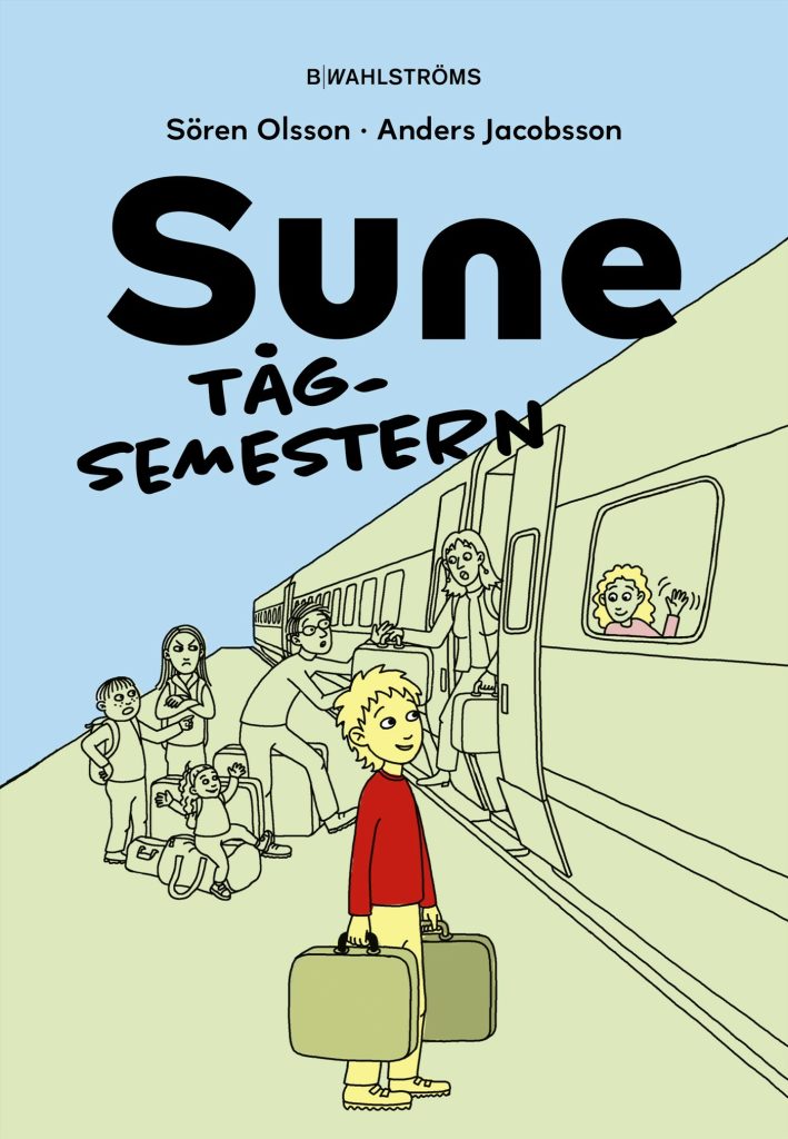 Omslagsbild: Sune - Tågsemestern